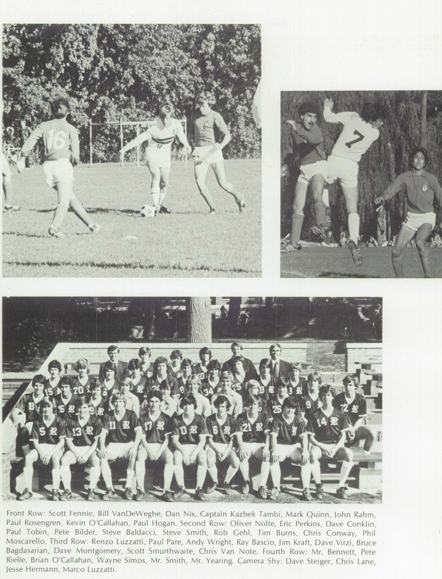 1978 Boys’ Soccer Team