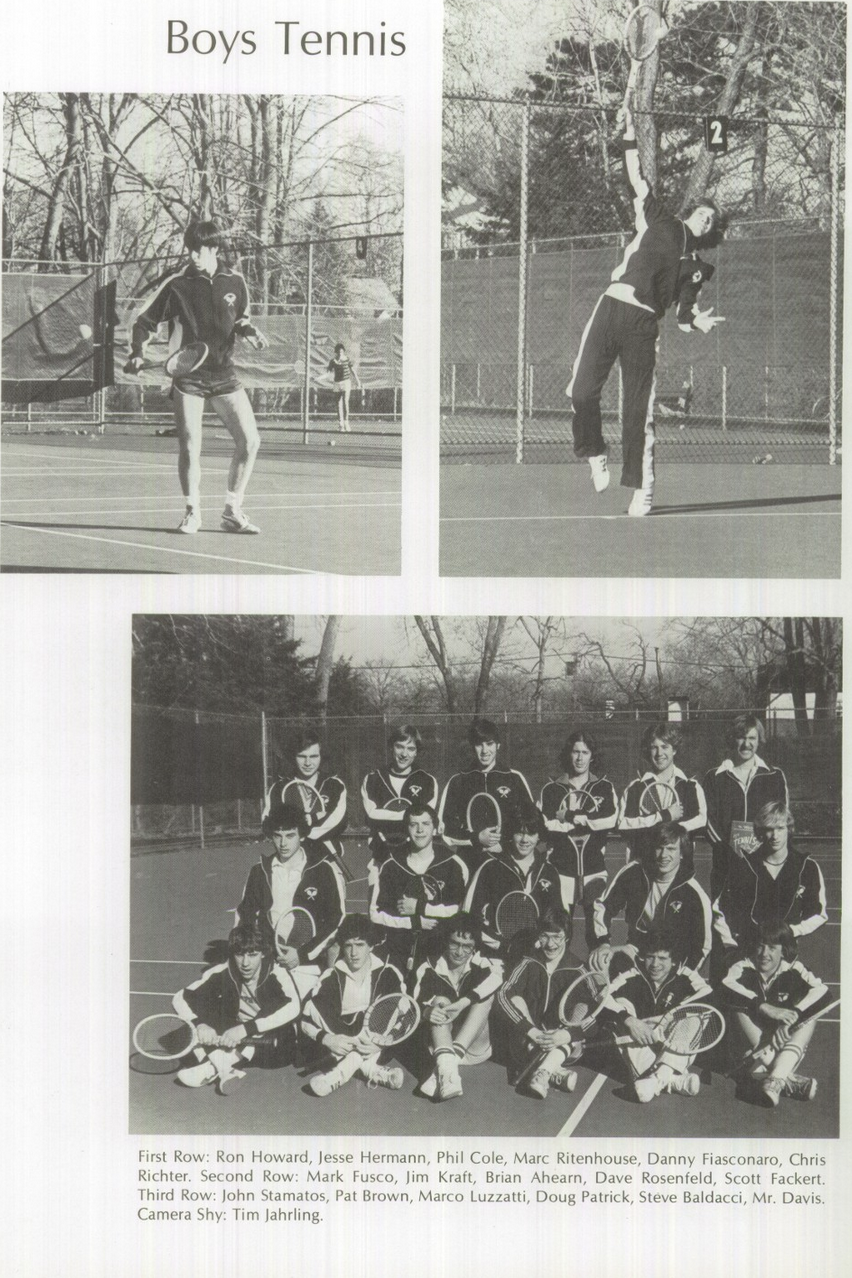 1979 Boys’ Tennis Team