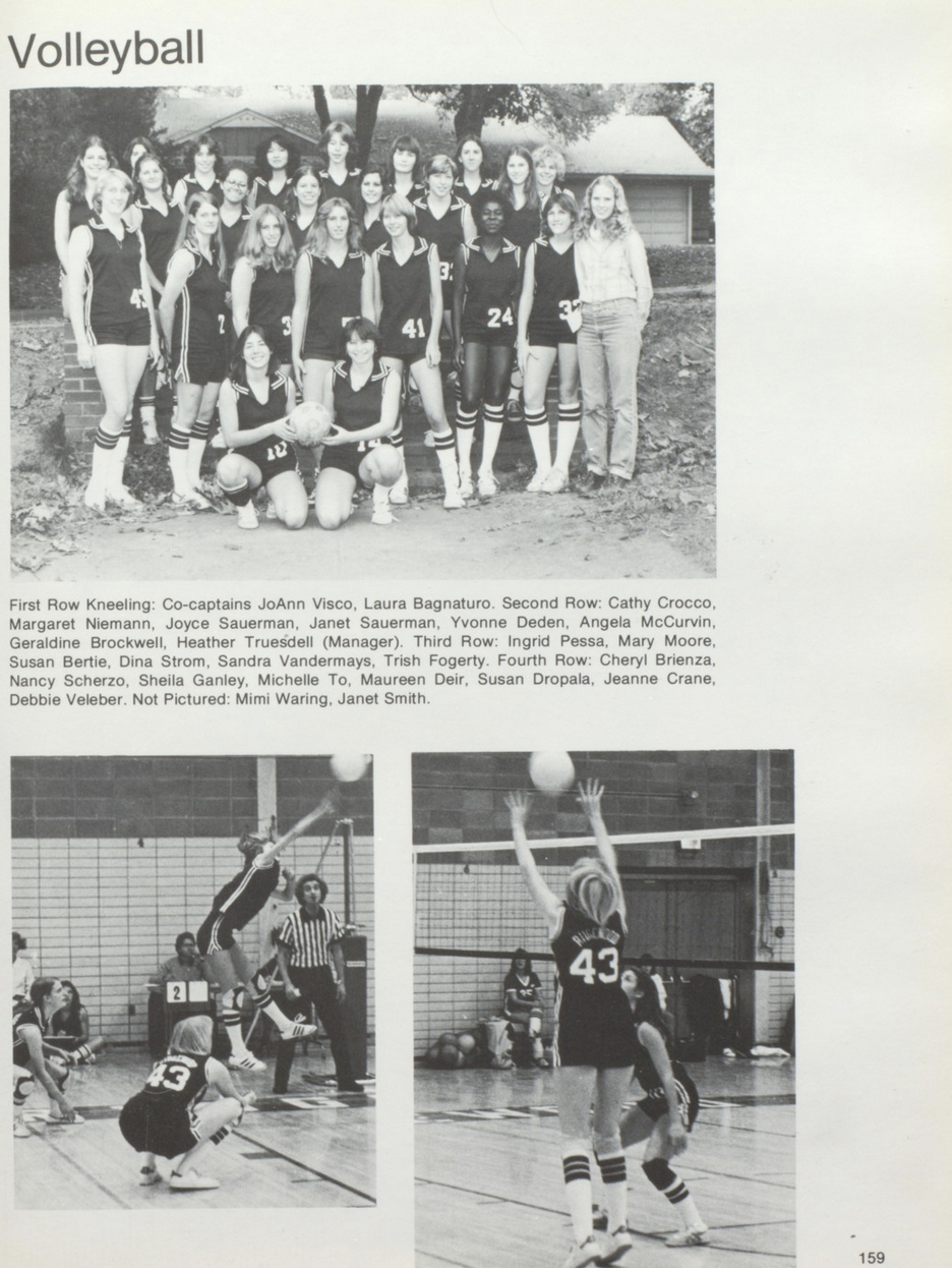1980 Girls’ Volleyball Team