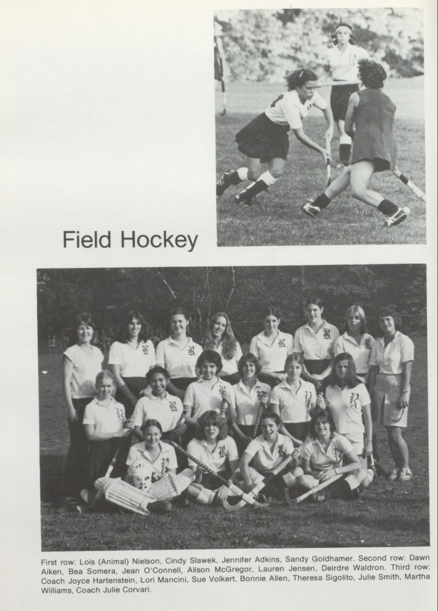 1980 Girls’ Field Hockey Team