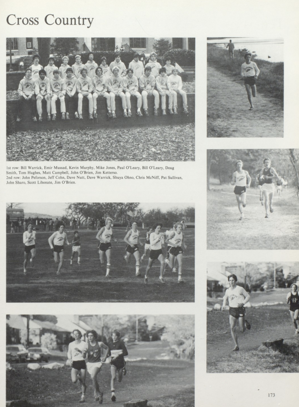 1980 Boys’ Cross Country Team