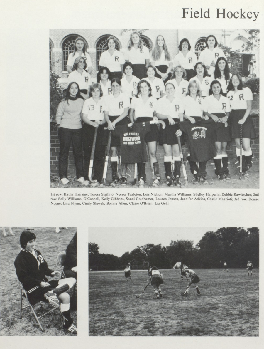 1981 Girls’ Field Hockey Team