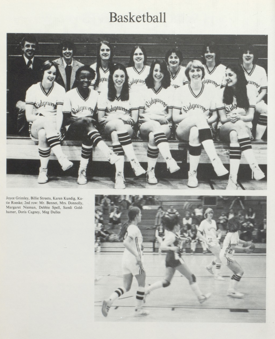 1981 Girls’ Basketball Team