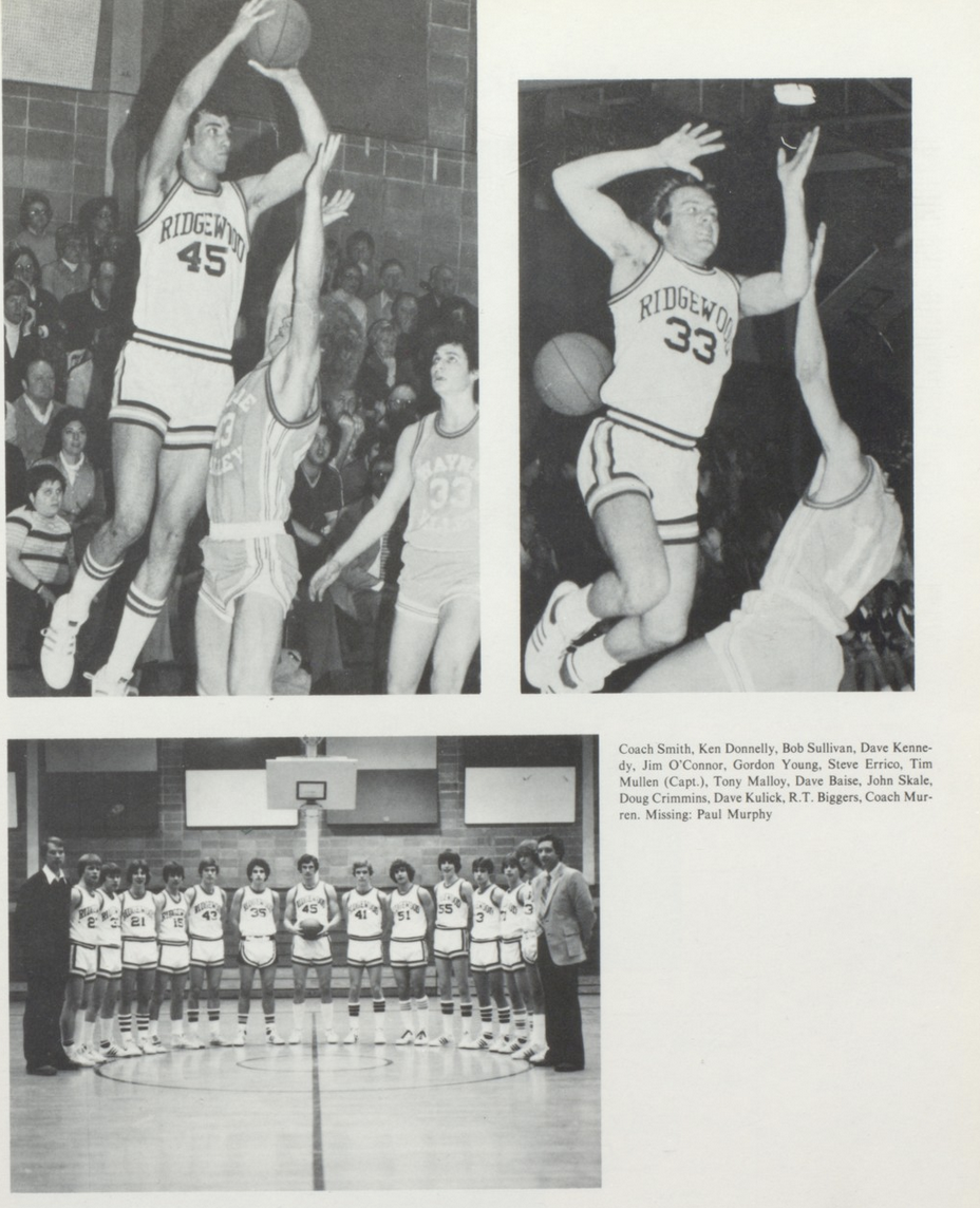 1981 Boys’ Basketball Team