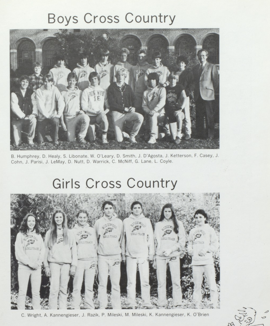 1981 Boys’ Cross Country Team