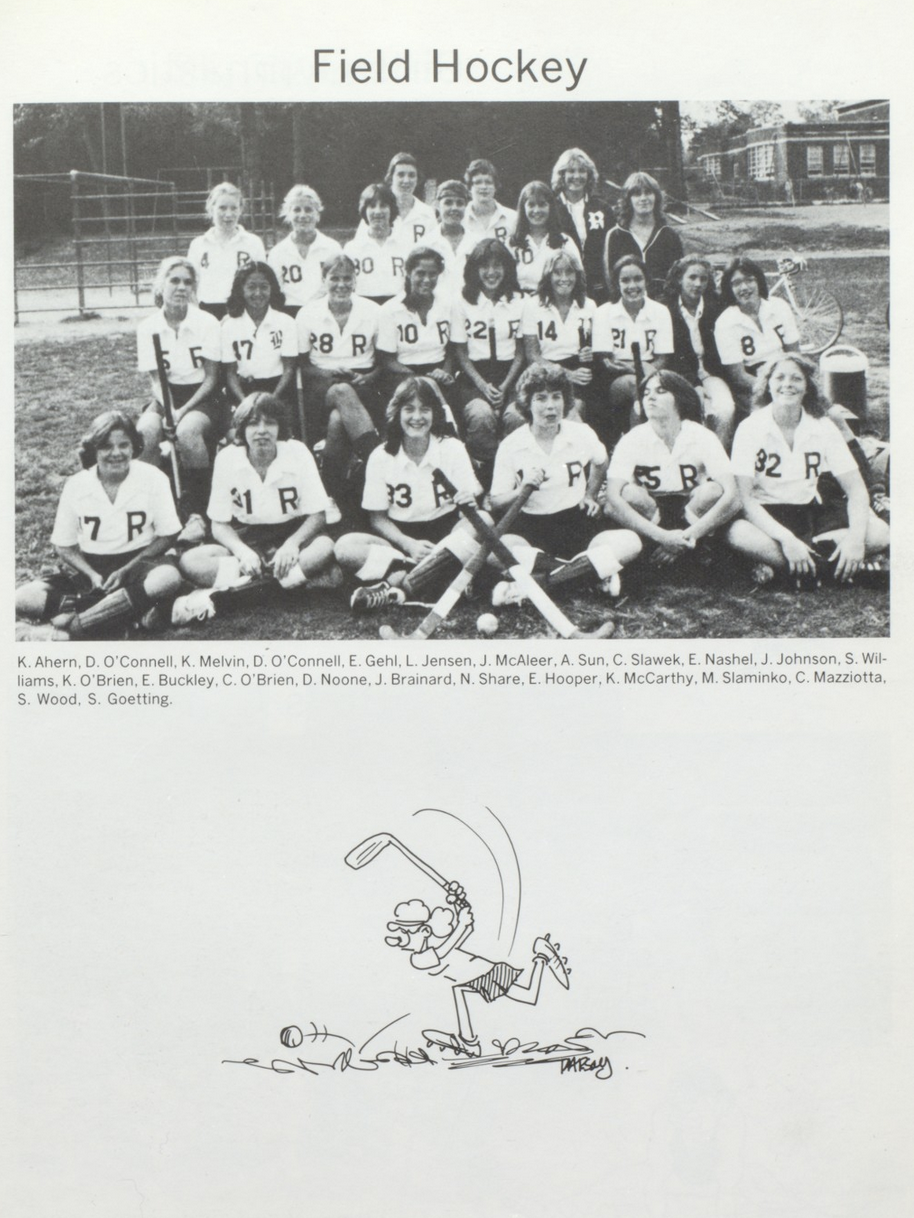 1982 Girls’ Field Hockey Team