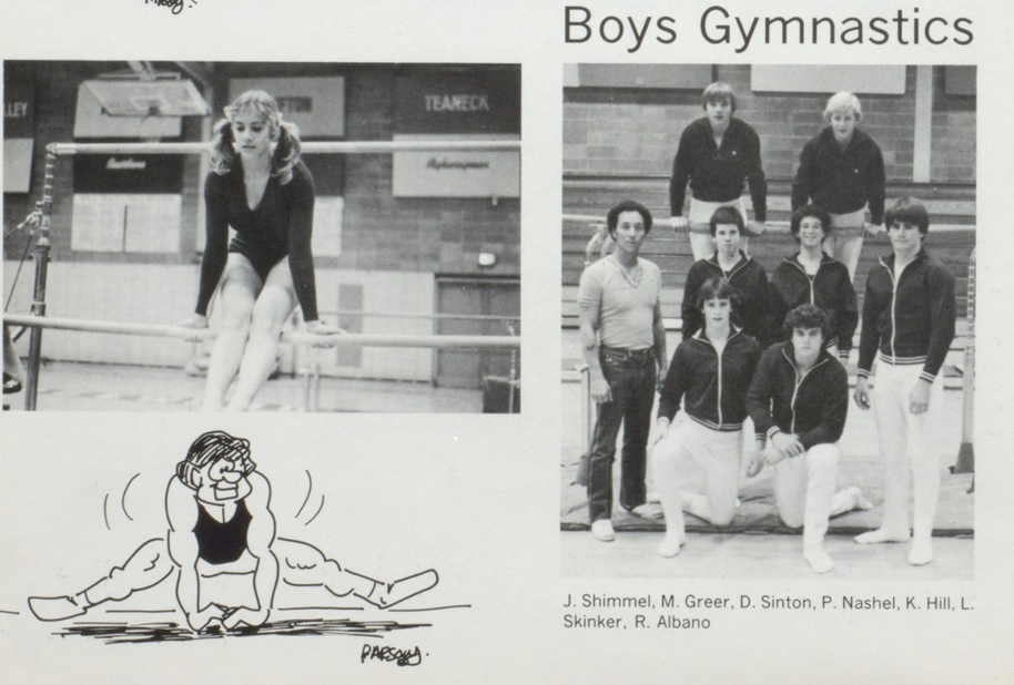 1982 Boys’ Gymnastics Team