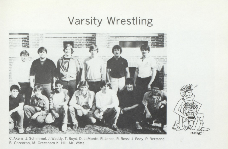 1982 Boys’ Wrestling Team