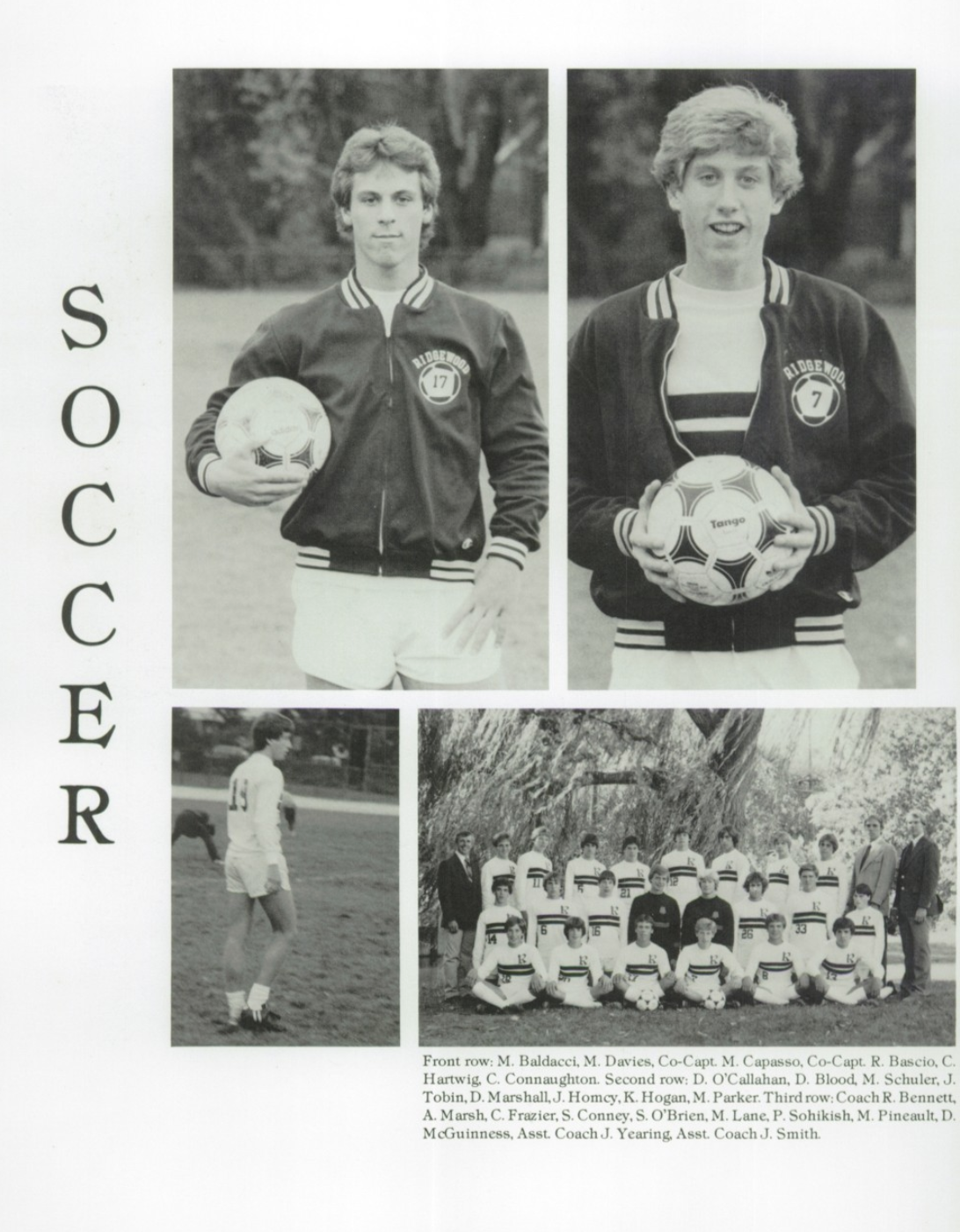 1983 Boys’ Soccer Team