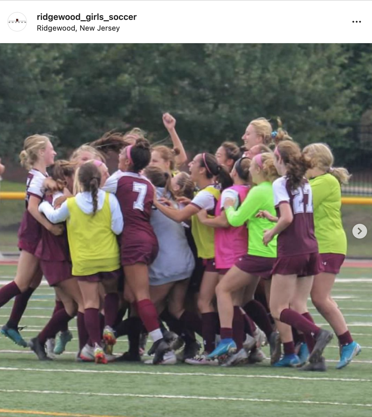 2021 Girls’ Soccer Team Varsity Thriller Over Waldwick….photo credits to Amory Slott