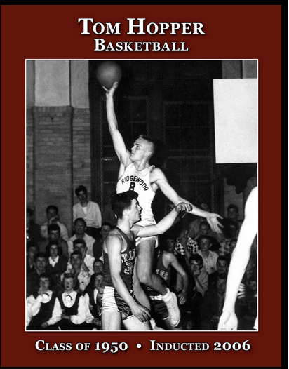 Tom Hopper moved from Illinois to Ridgewood in 1945 and brought the one-hand jump shot with him. It was the day of the set shot and new to New Jersey hoops. and coach Charlie Yennie said he introduced it to Garden State scholastic basketball. He scor