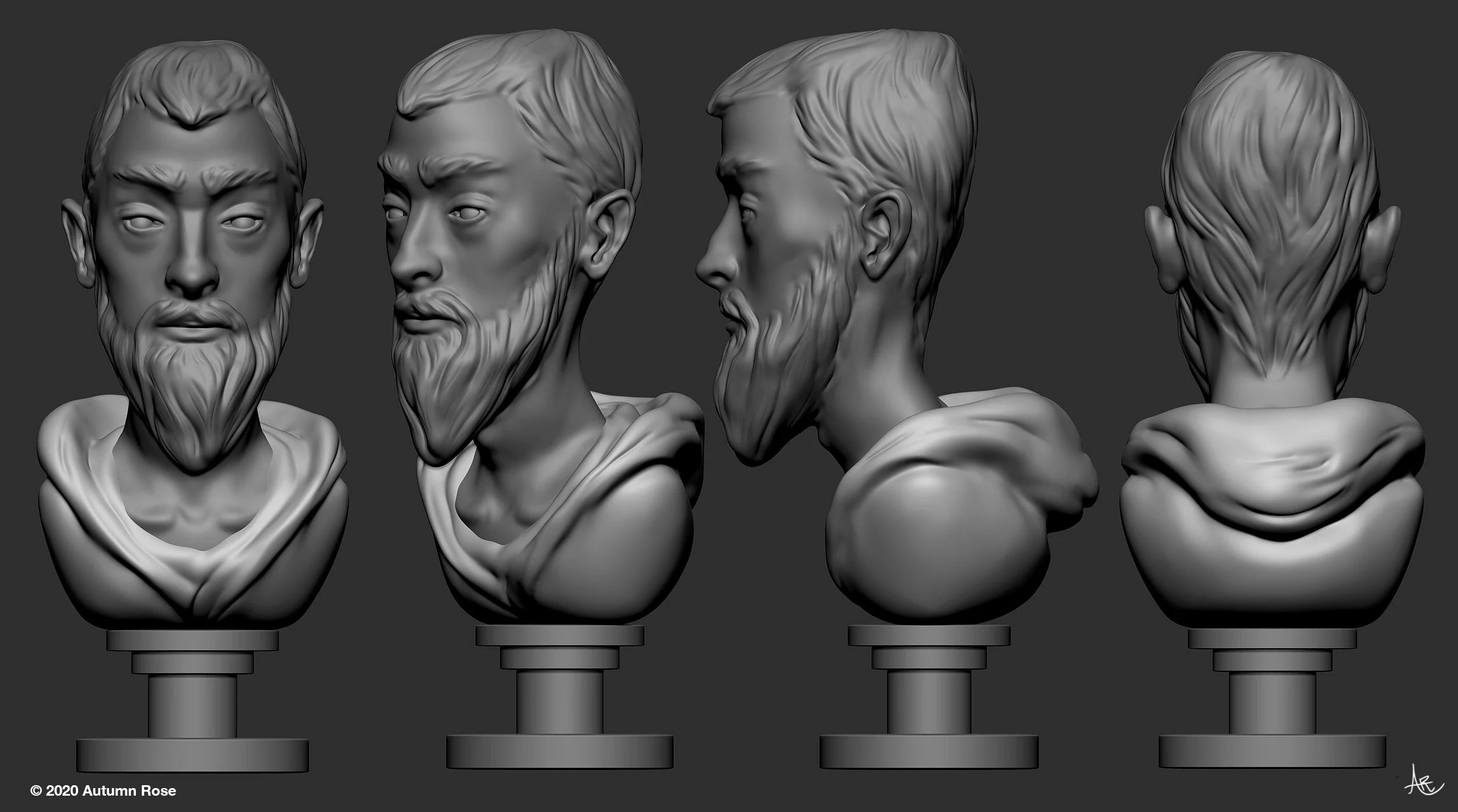 Character Bust — Autumn Rose