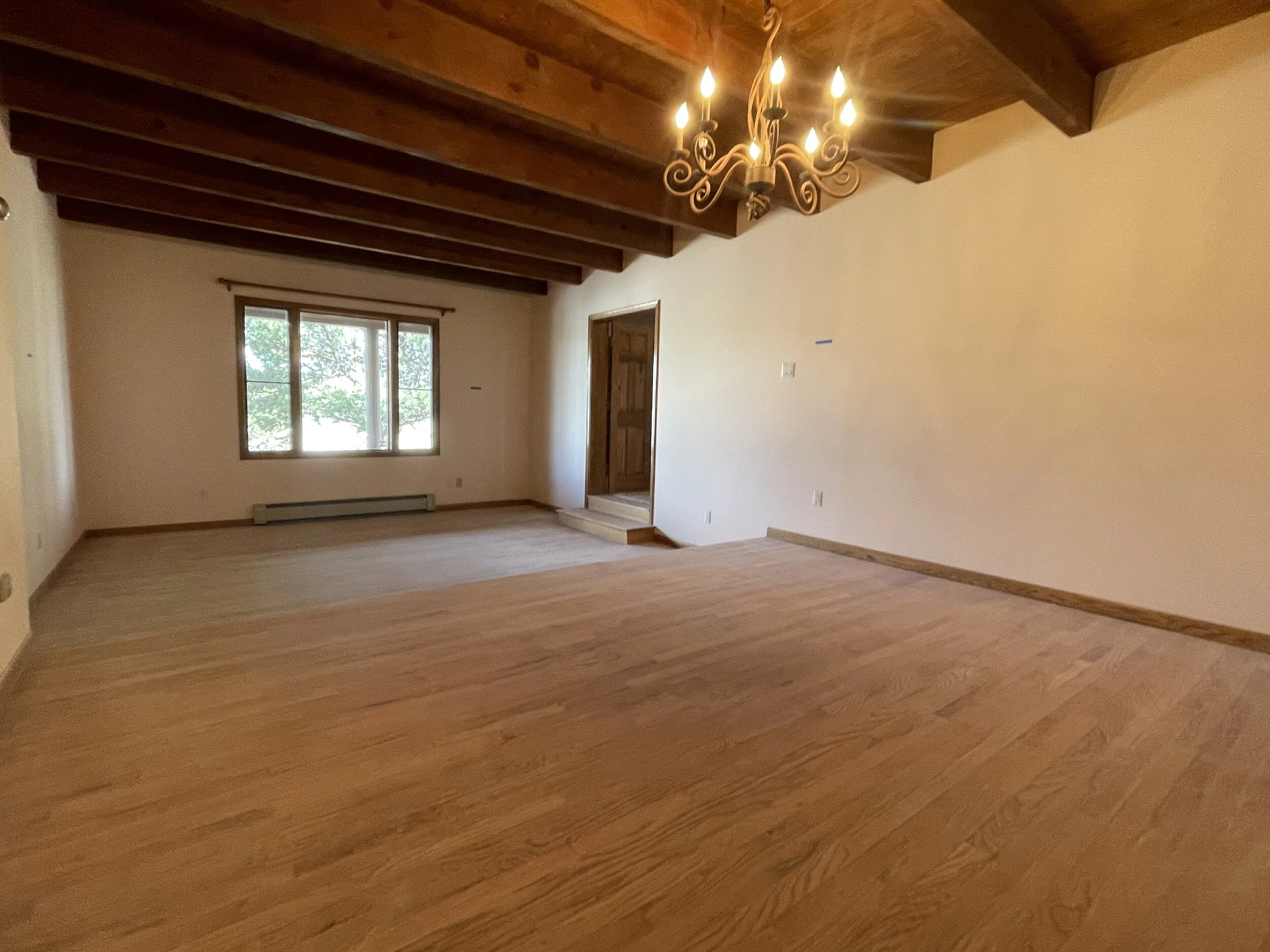 Before Photo - Sanding Wood Floors
