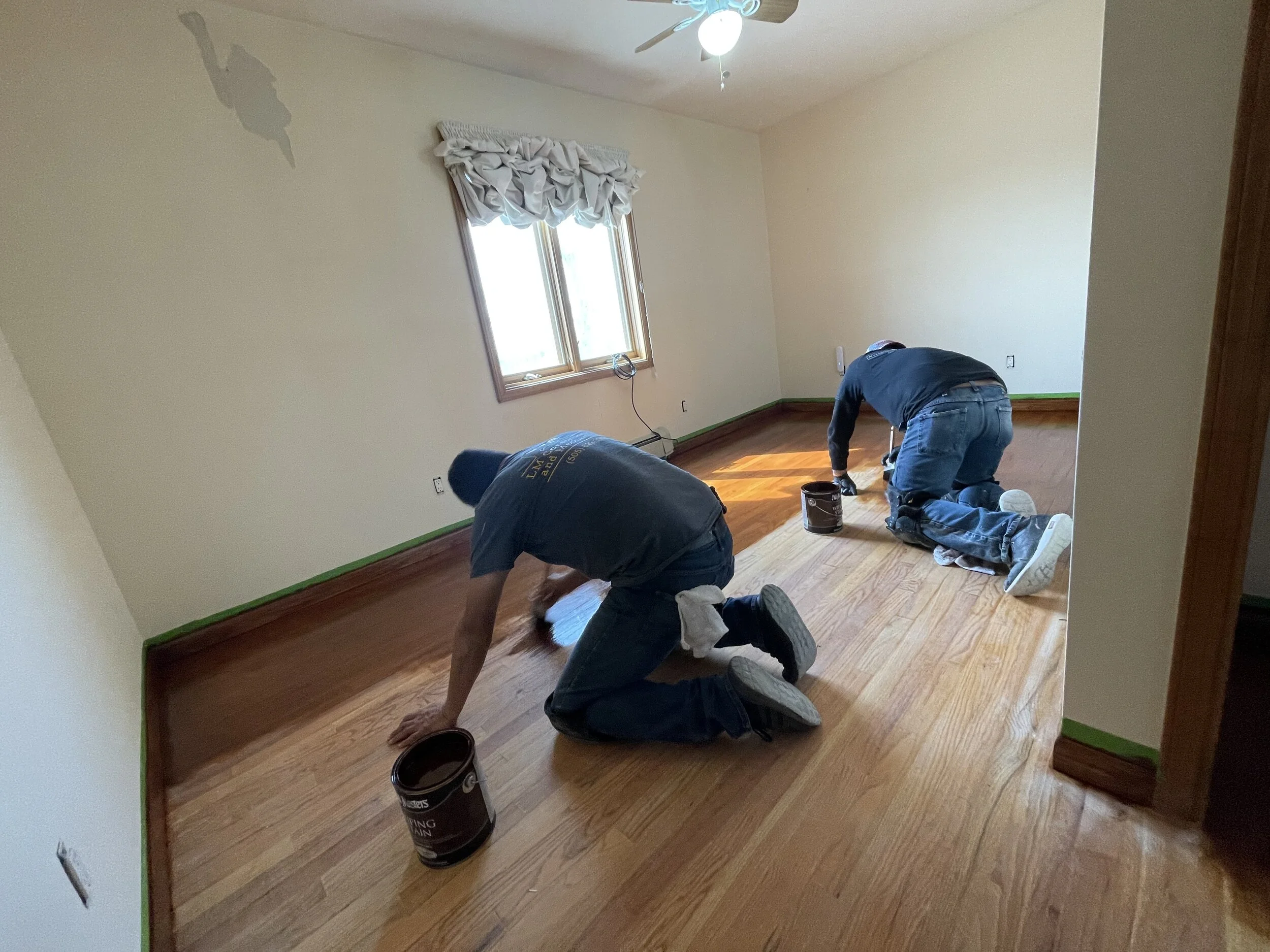 Before Photo - Staining