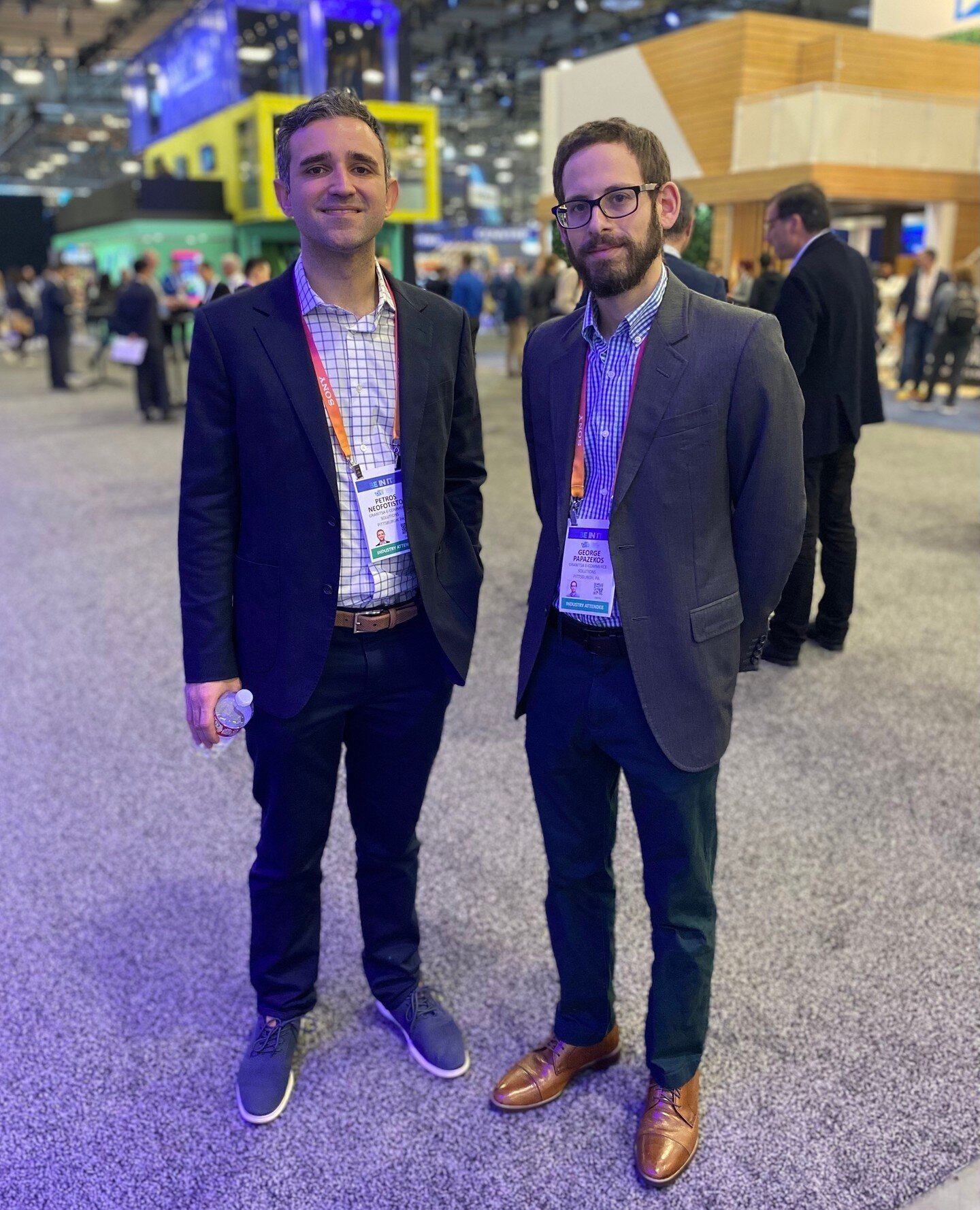 Petros and George at CES 2023! ⁠
⁠
We got to meet some of our clients in person, see a lot of cool new tech products, and network with some amazing new people.⁠
⁠
Already looking forward to next year!⁠
⁠
#ces #ces2023 #ceslasvegas #amazonseller #amaz