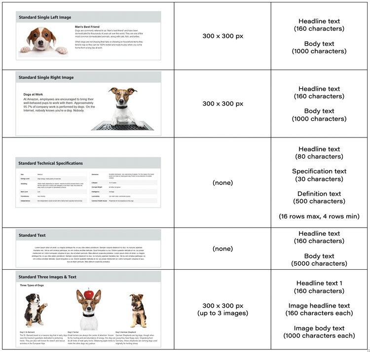Your Go-To Guide for Amazon A+ Content Dimensions & Specs — Granitsa E ...