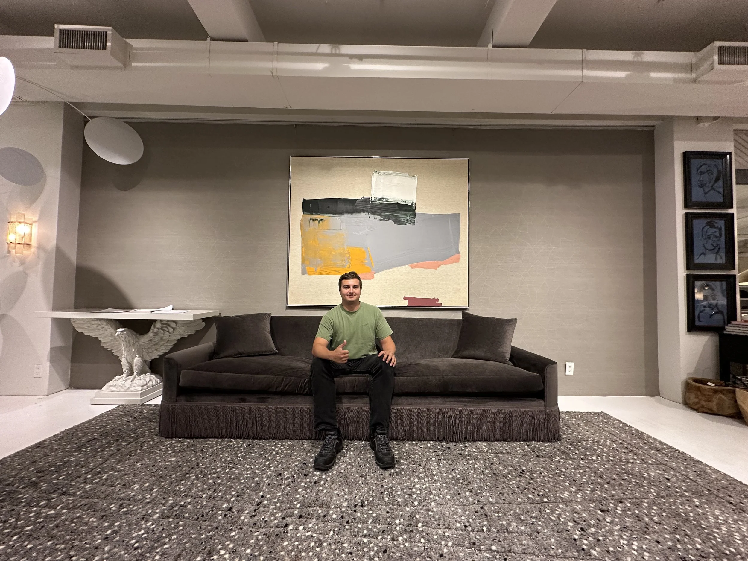 Sofa made by vanguard, modeled by me on solidworks