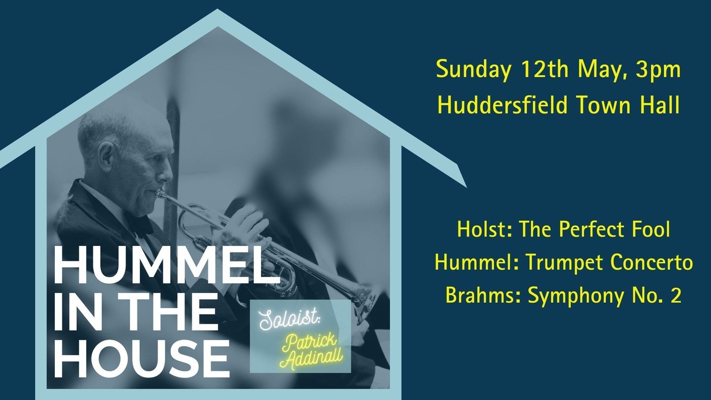 Book your seats for Hummel in the house @kirkleestownhalls #huddersfieldtownhall 3pm, 12th May.