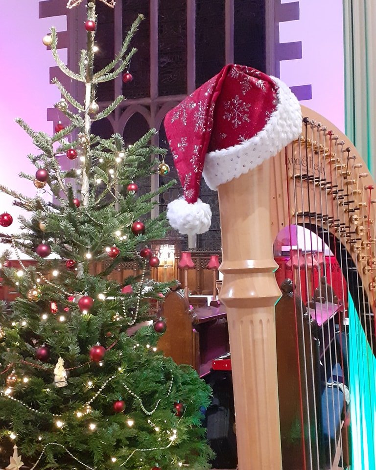 A big thank you to all those involved in tonight's successful concert, especially our lovely audience for joining us in the Carols at the end. 
Flowers by @lincolnsflorists