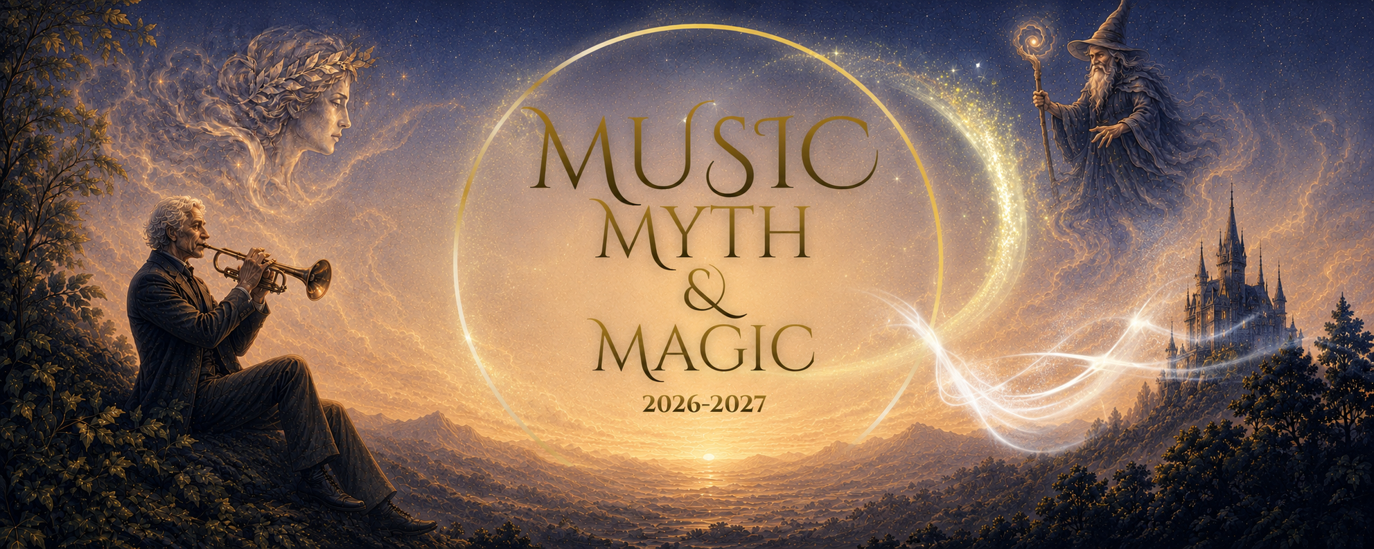 Season brochure image - Music Myth and Magic 2026-2027
