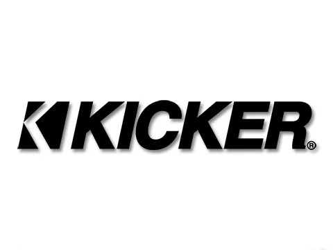 KICKER logo in black text on a white background.