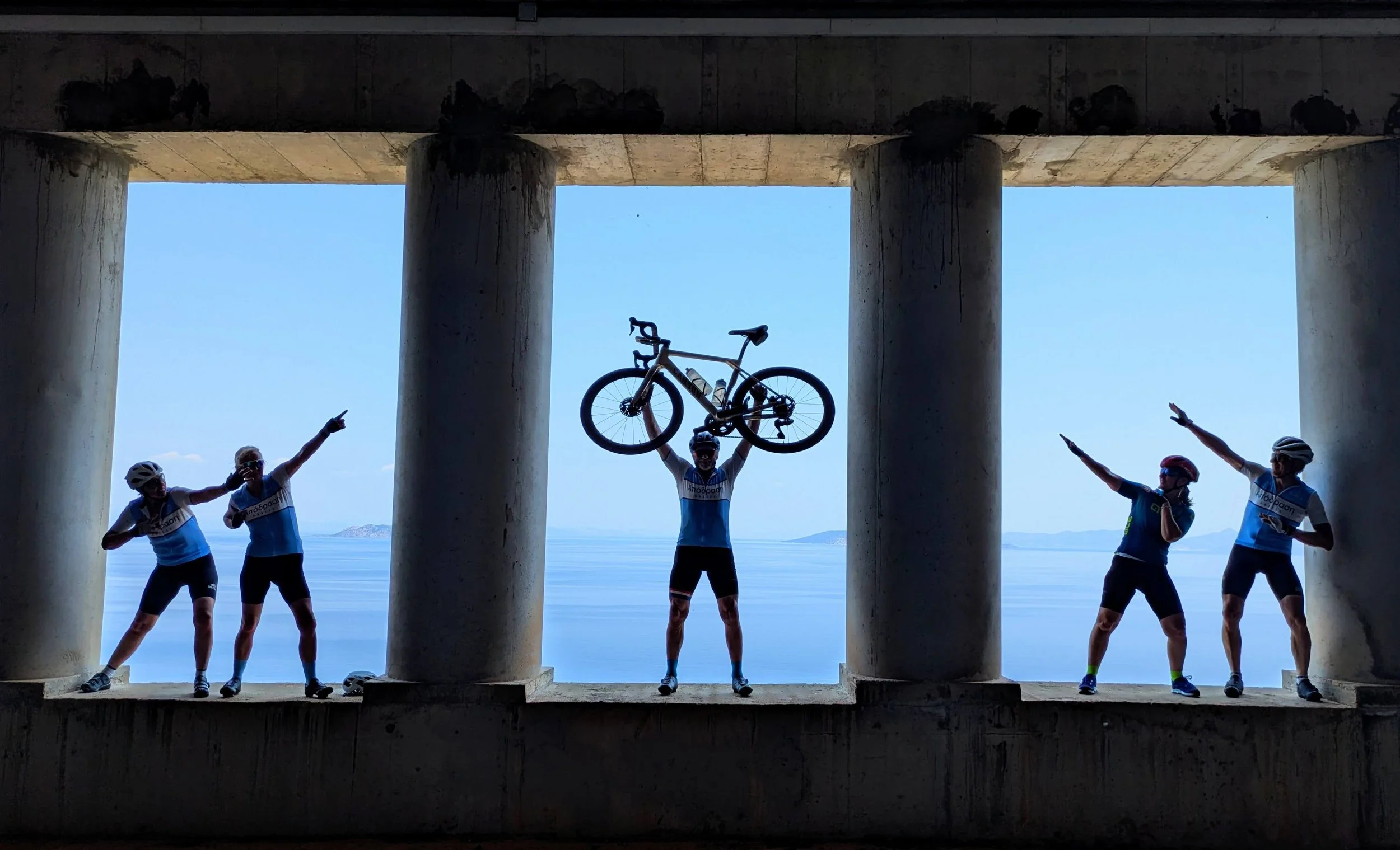 Yorkshire cycling friends