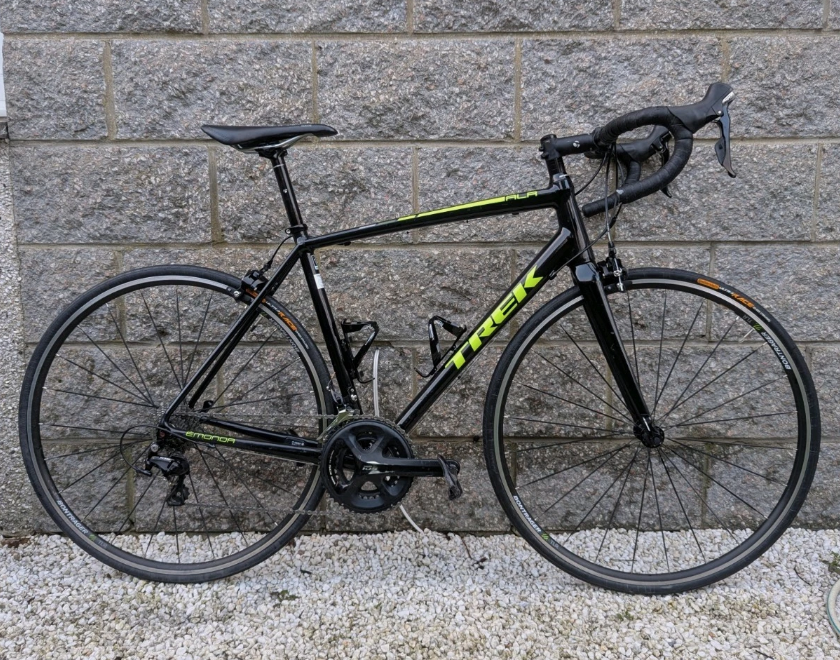 TREK EMONDA AL4. (aluminium) £30 / day - £165 / 6-day rental. lightweight road bike, a quality drivetrain and a frame that looks and handles like a far more expensive carbon bike. Available in all sizes. S, M, L, XL.