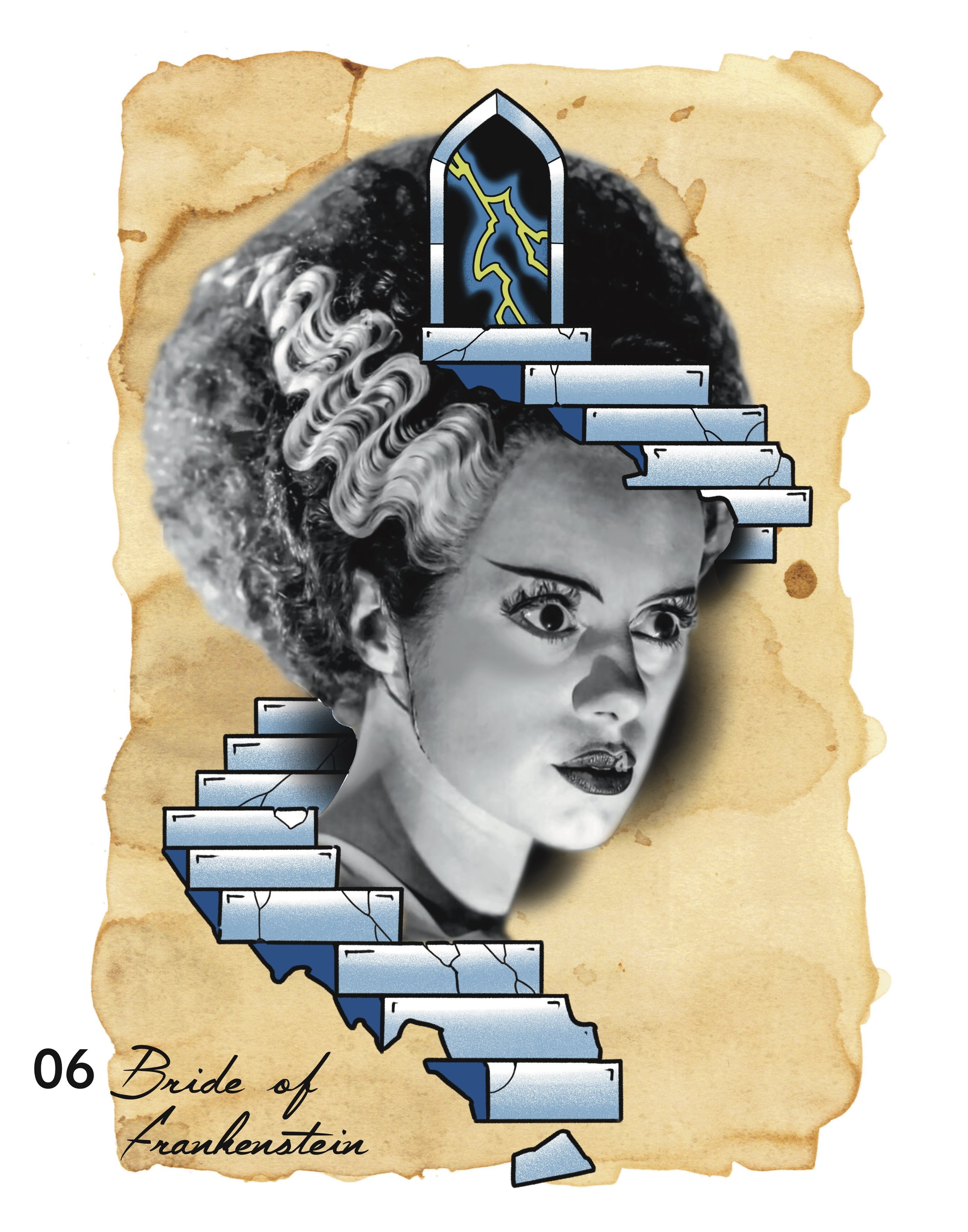 Bride of Frankenstein Portrait