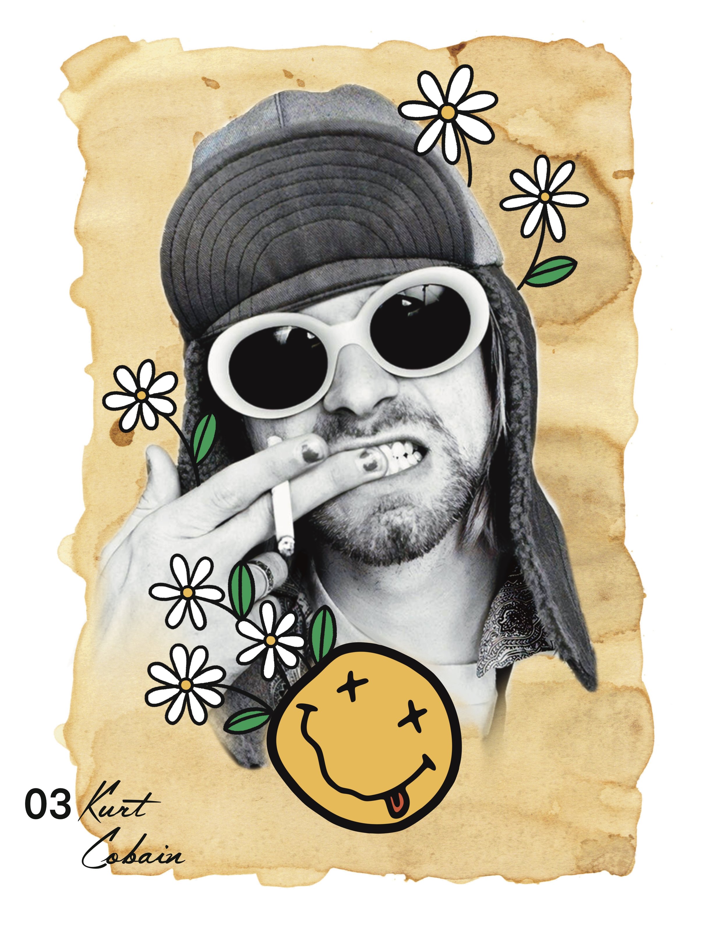 Kurt Cobain Portrait