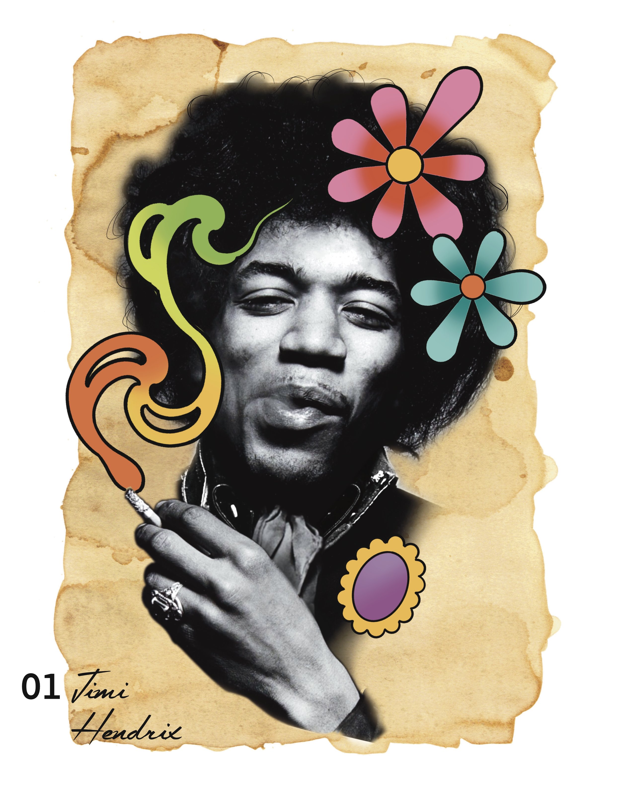 Jimi Hendrix Portrait