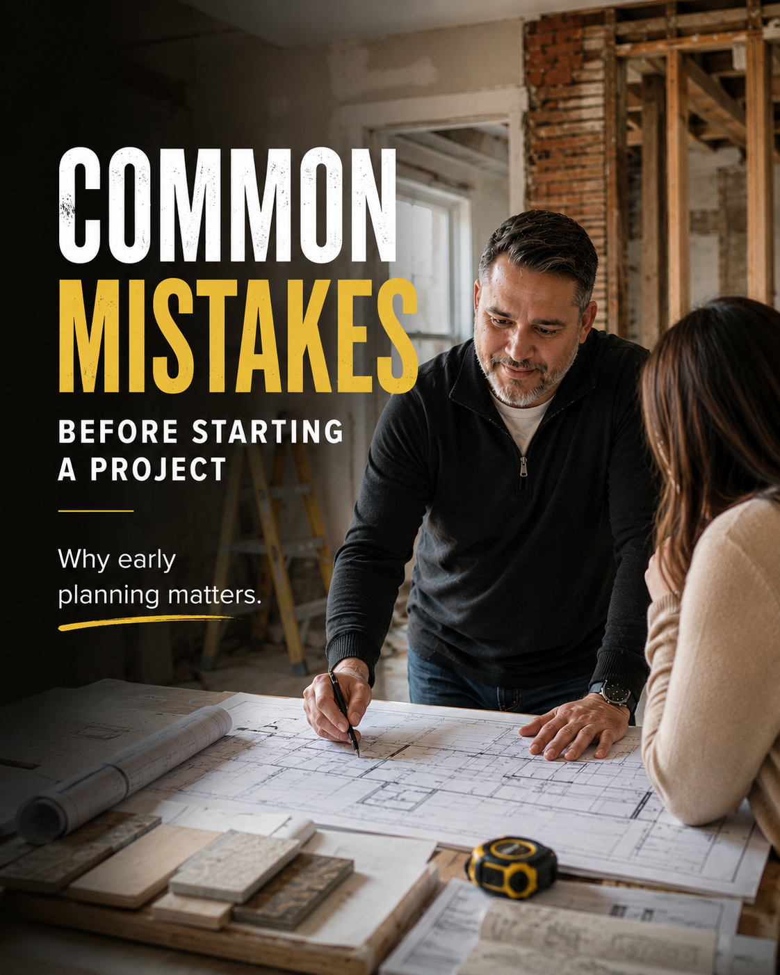 Common Mistakes People Make Before Starting a Project