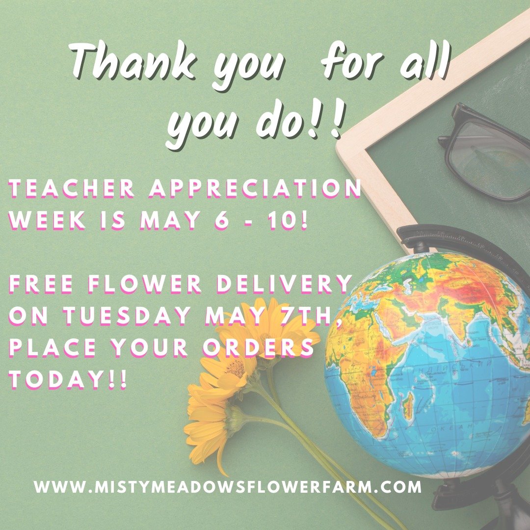 Let&rsquo;s support our hardworking teachers - let them know you are thinking of them on Tuesday, May 7th, Teacher Appreciation Day! A rustically decorated mason jar with designer&rsquo;s choice seasonal May flowers. Perfect gift for a teacher&rsquo;