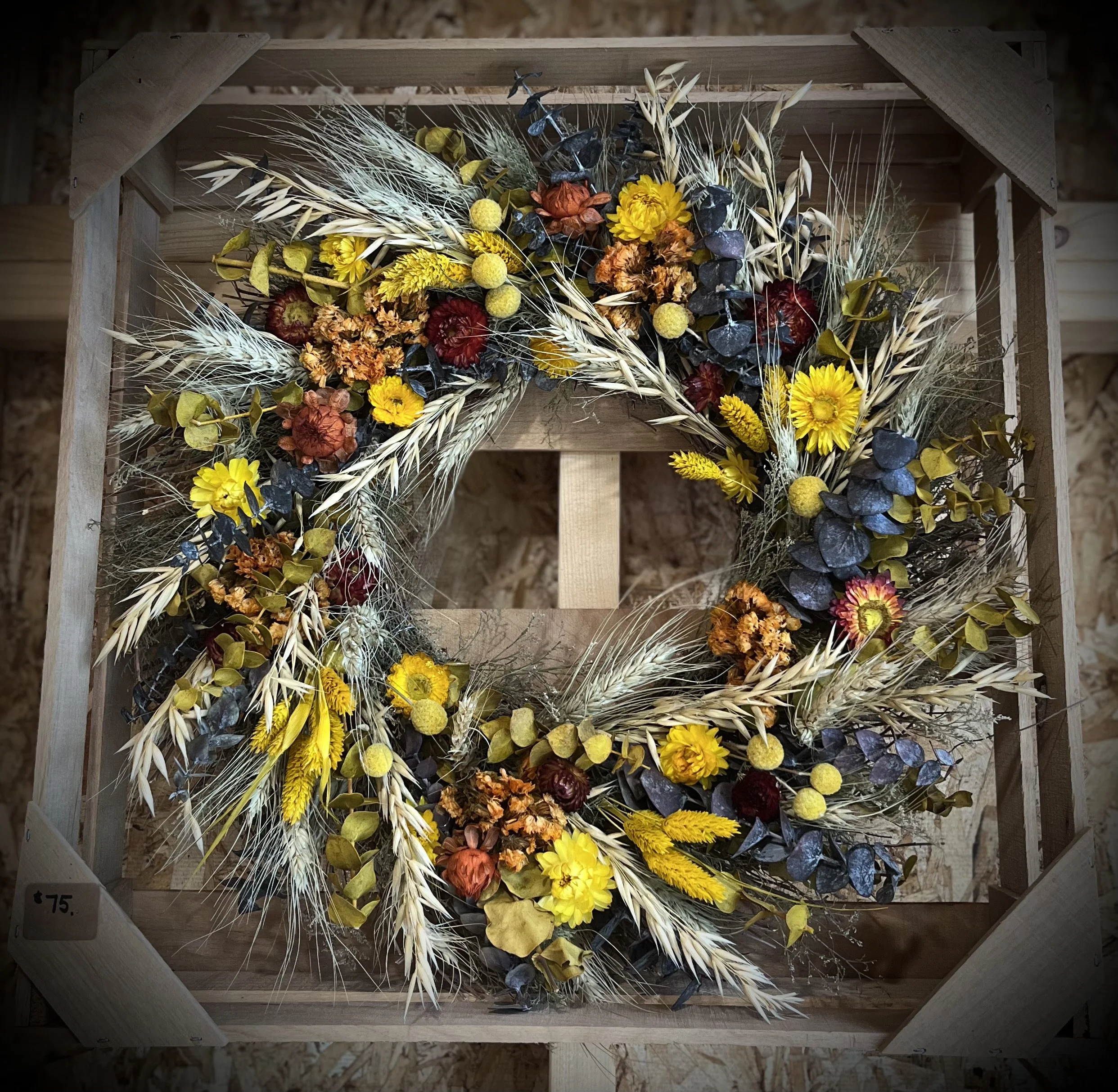 Autumn Flower Wreath