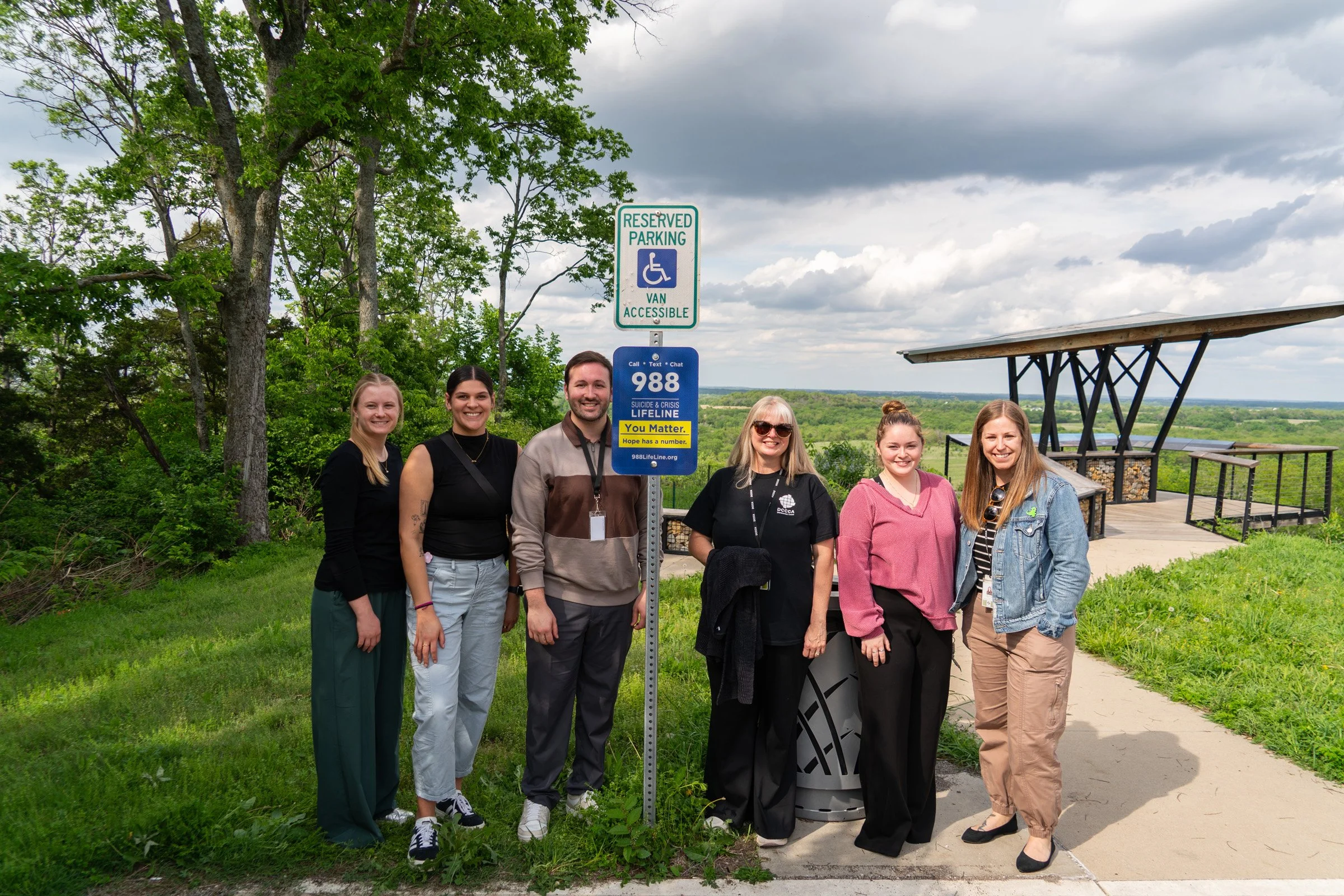 Douglas County Installs 988 Signs for Mental Health Awareness Month