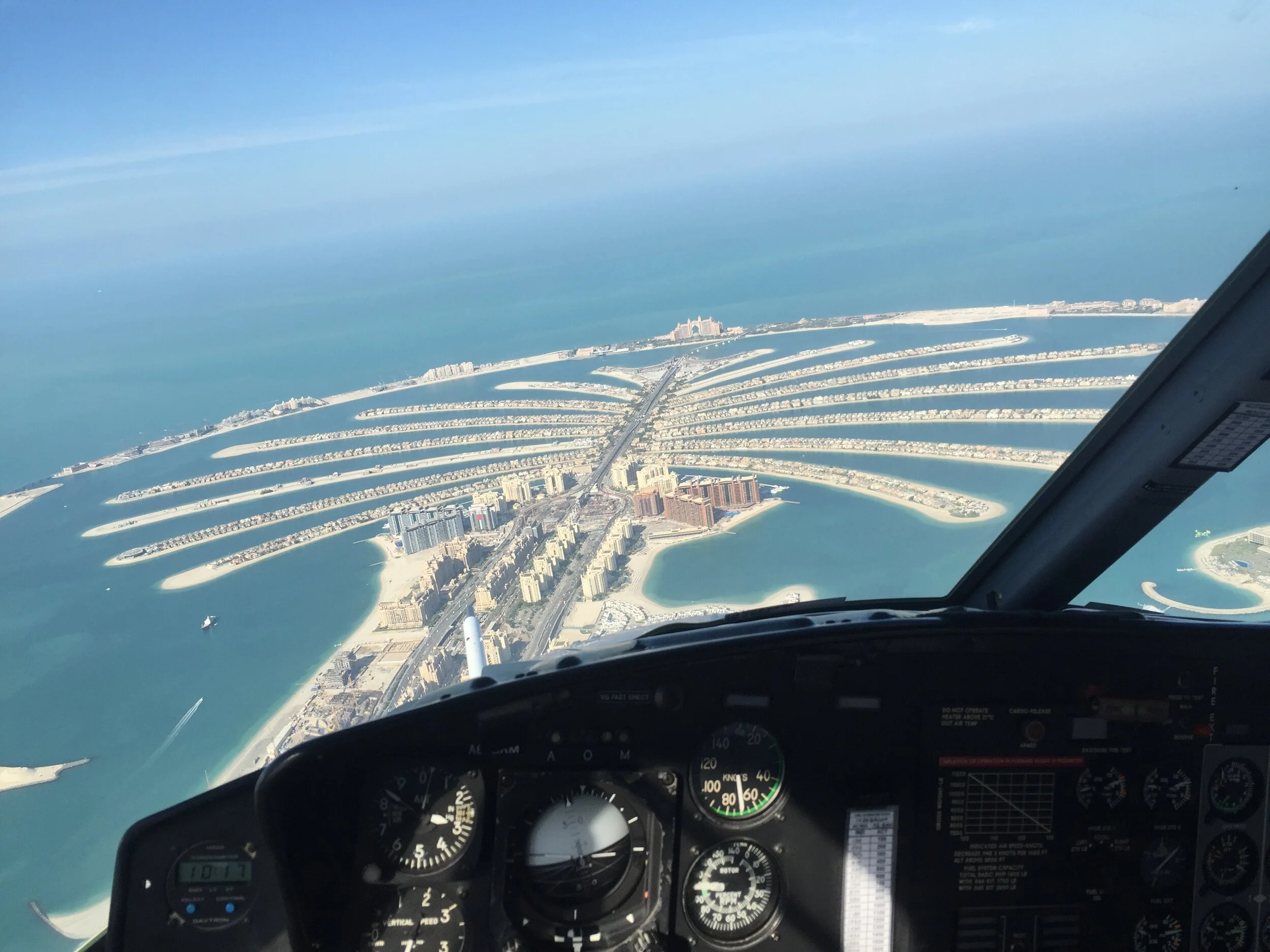 Atlantis, Dubai, UAE - Skydiving Helicopter
