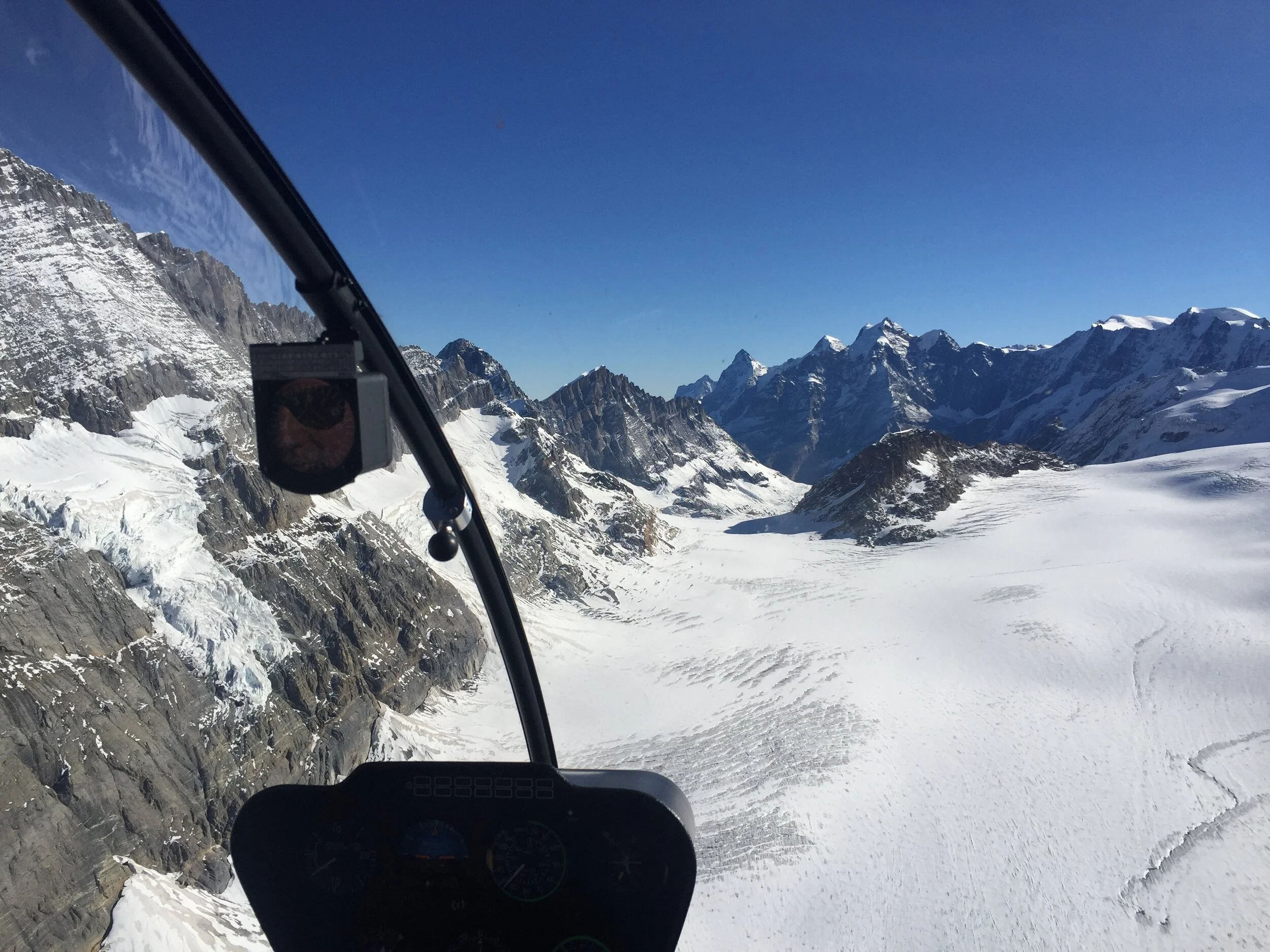 Swiss Alps, 13,000ft