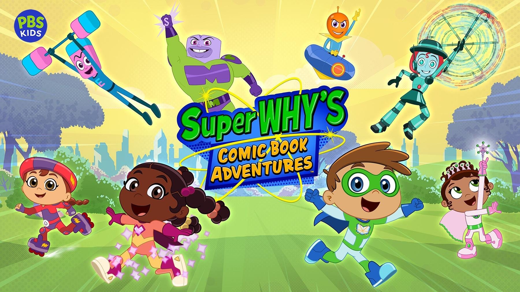 Super Why's Comic Book Adventures