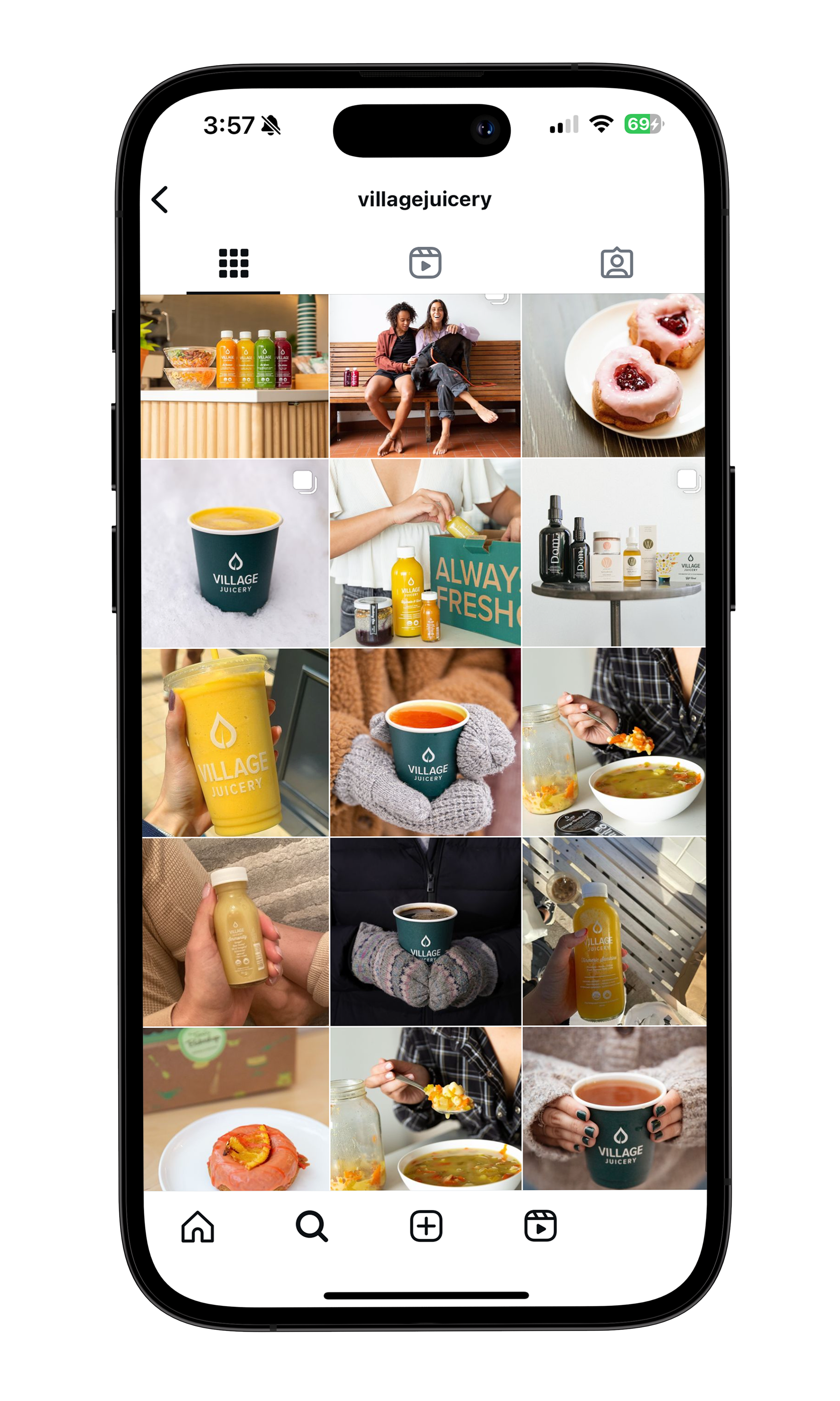 Content Creation and Strategy for Village Juicery