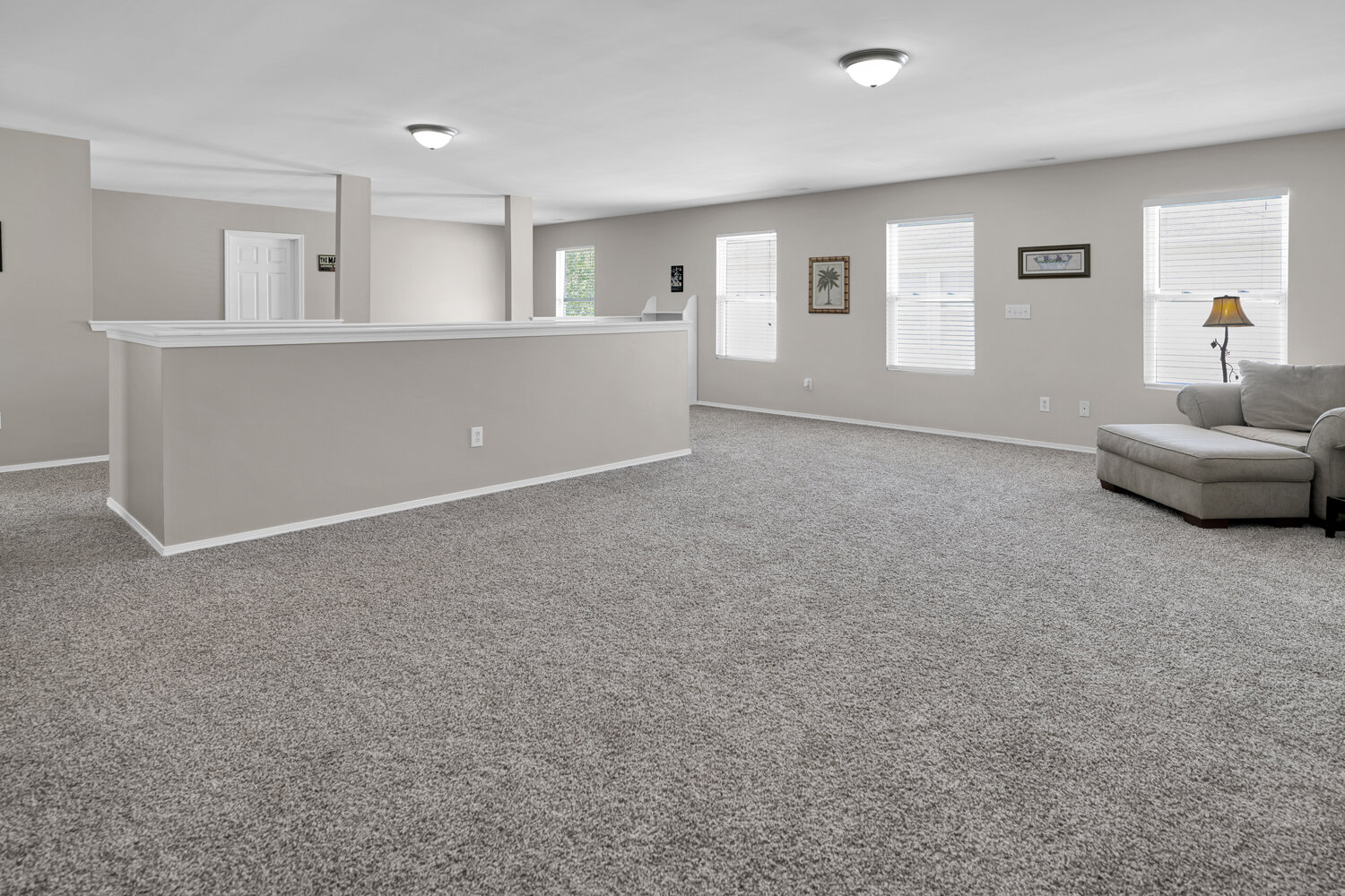 Huge loft area upstairs