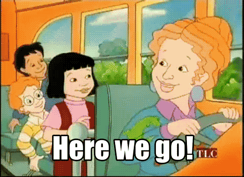 "The Magic School Bus" For Lunch with Mrs. Frizzle learning about the body.