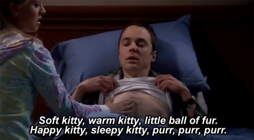 When you're sick, you need comfort.