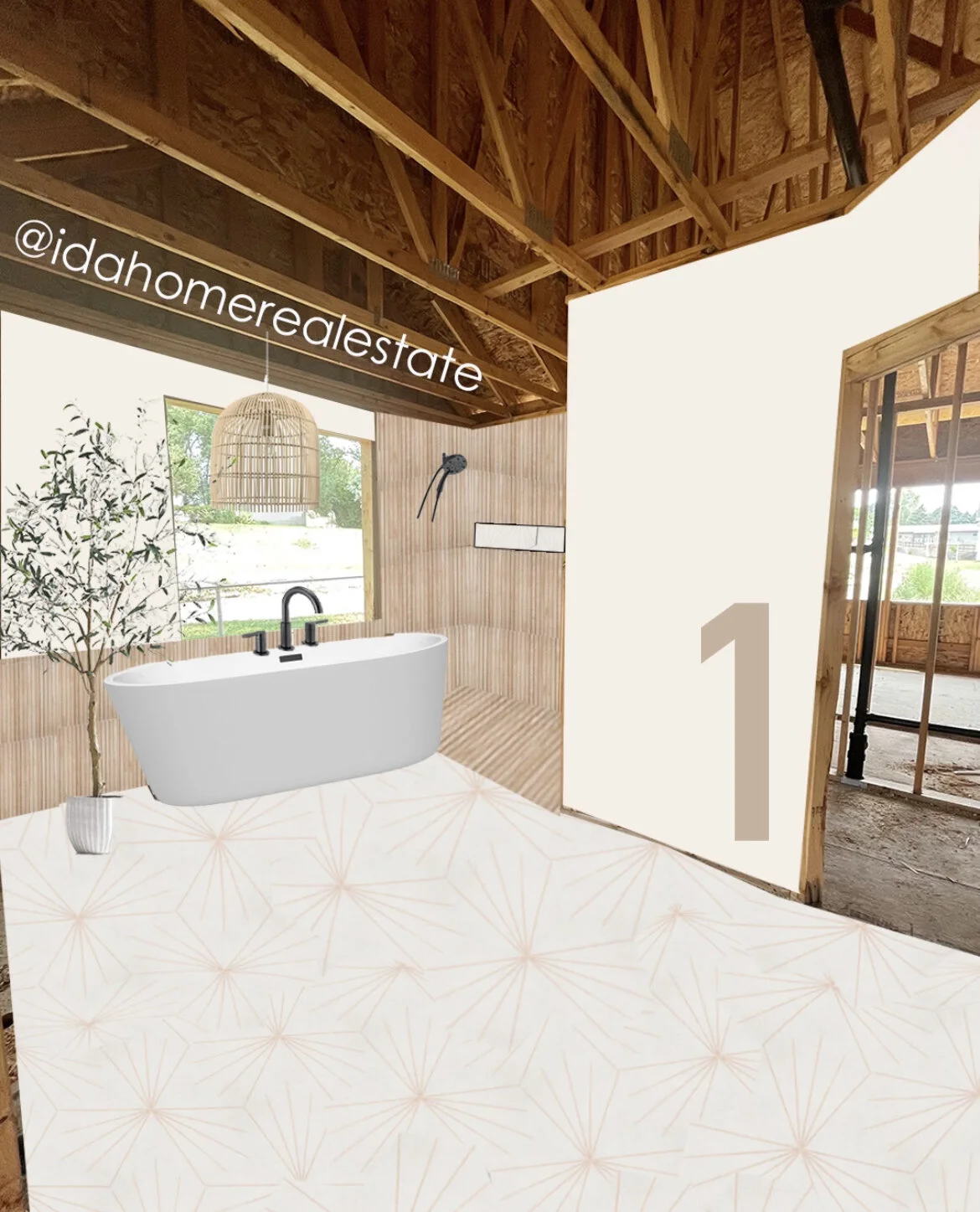 Owner Ensuite Mood Board + Sources for our New Home