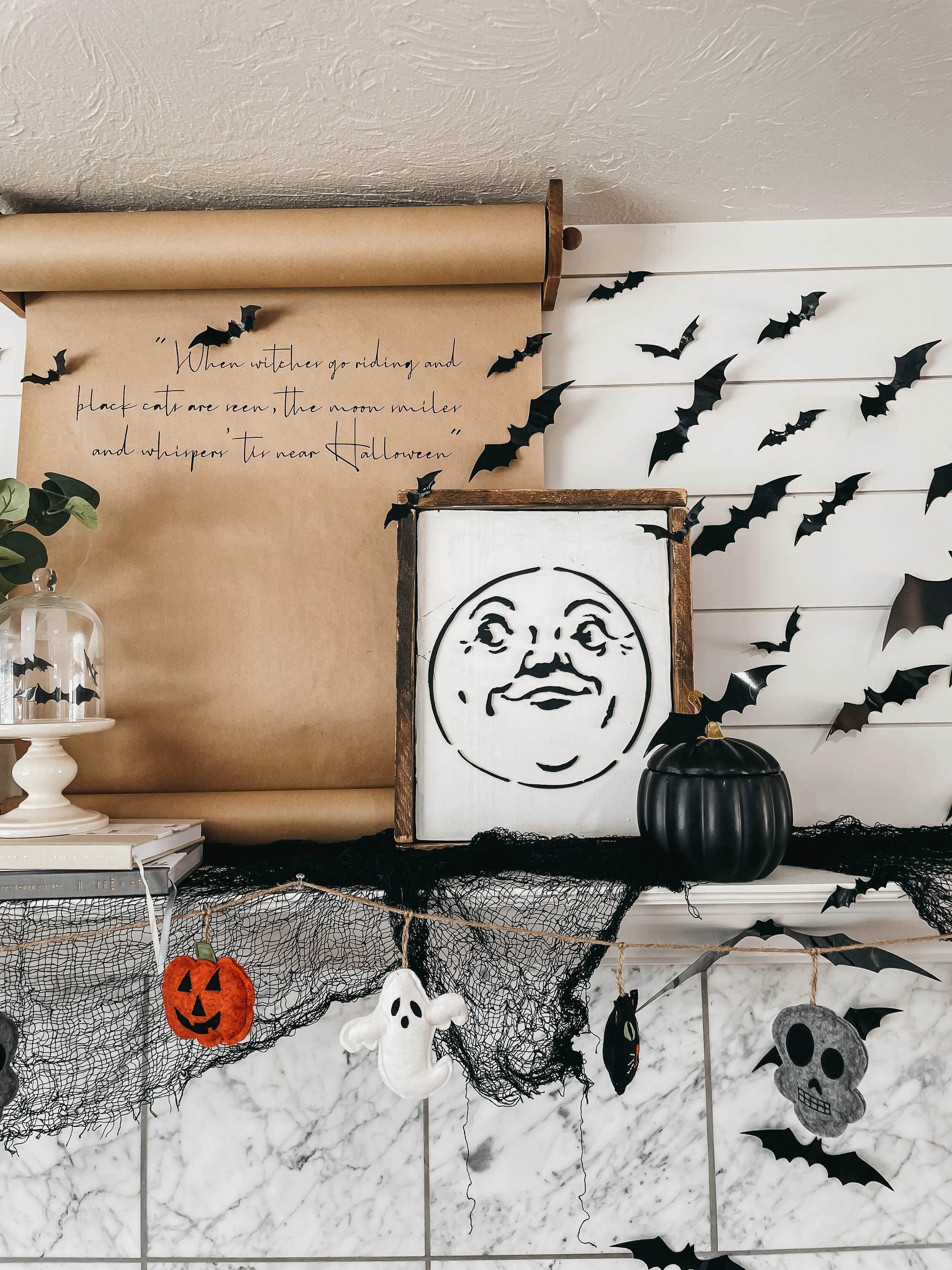 Halloween Mantle Inspo