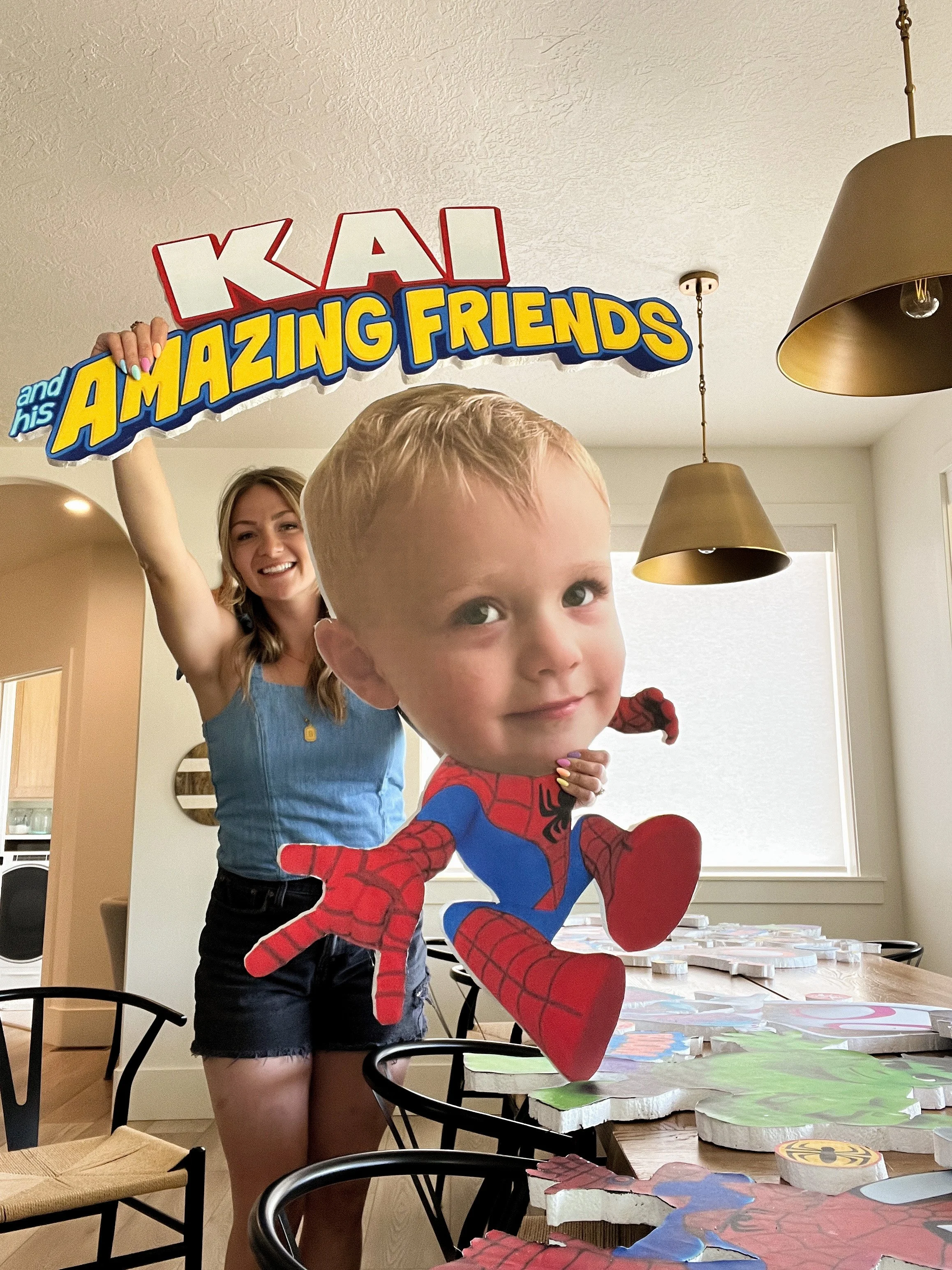 Every Mom Needs this Birthday Party Hack! (DIY Character Cutouts)