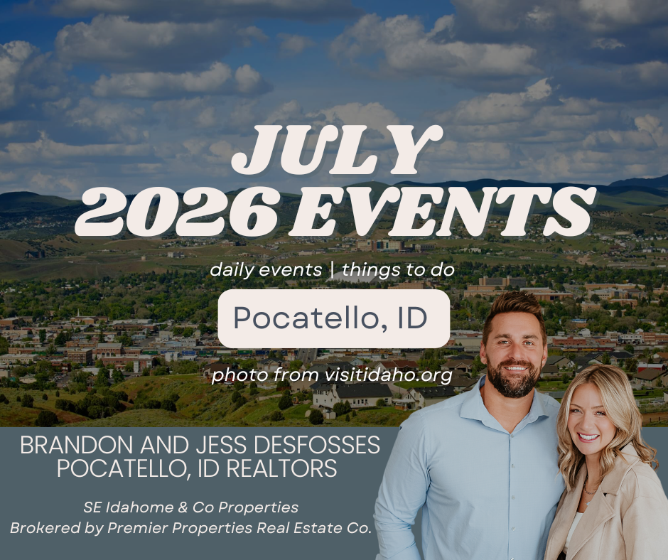 July 2026 Events in Pocatello, ID