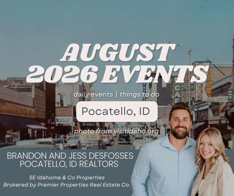 August 2026 Events in Pocatello, ID