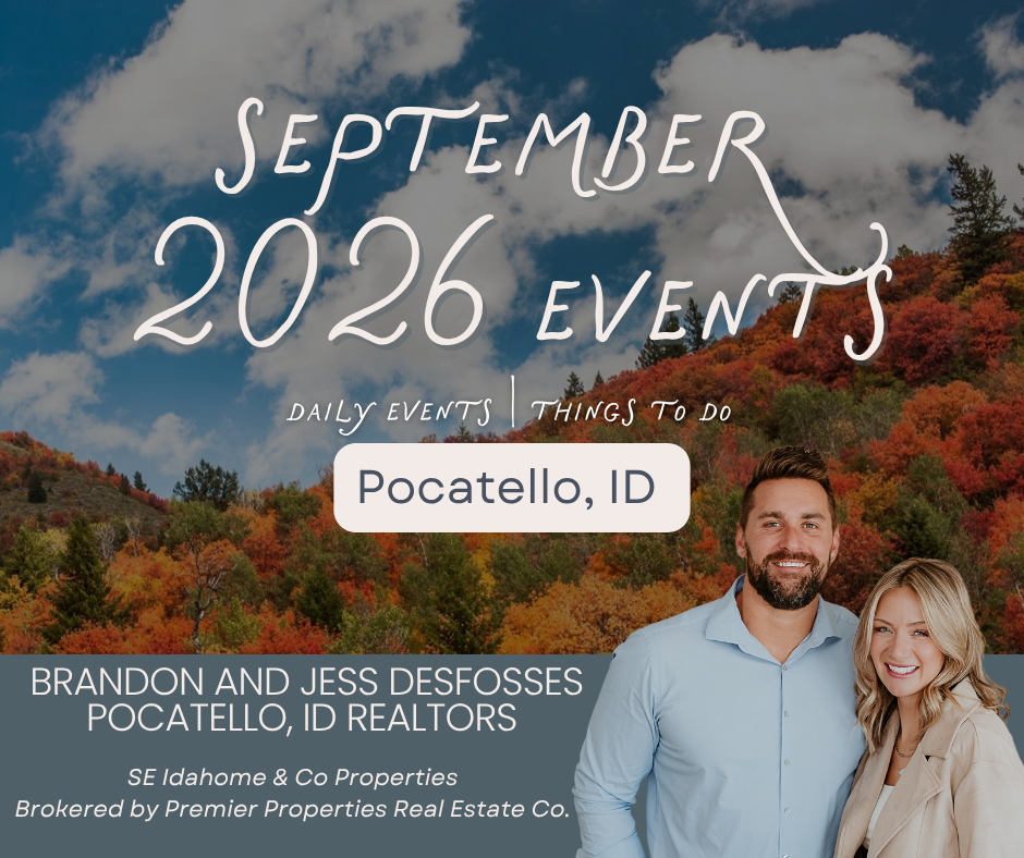 September 2026 Events in Pocatello, ID