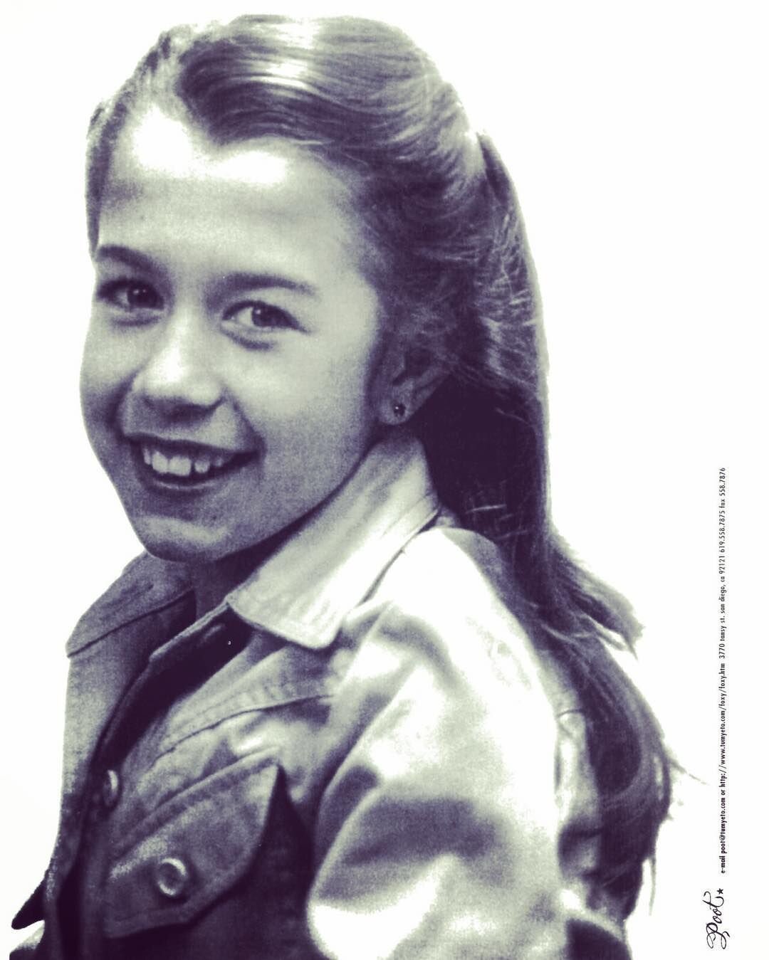 &hearts;️ #TBT fun❗️that's me (age 11) in a nationwide POOT! ad that ran in the mid 90's @papermagazine @kimpaper #girlskickass ⚡️