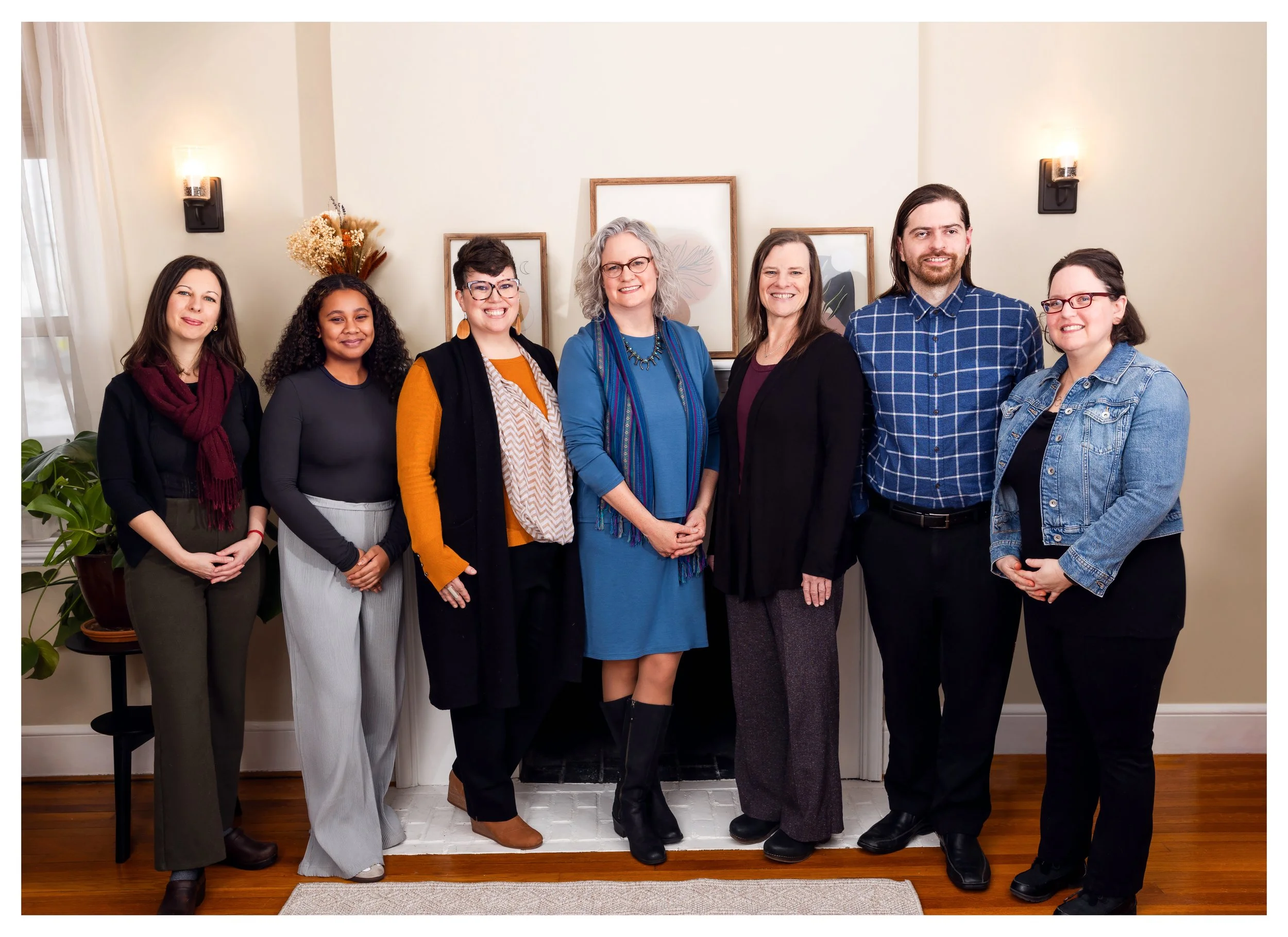 Four Corners Staff, 6 women and 1 man