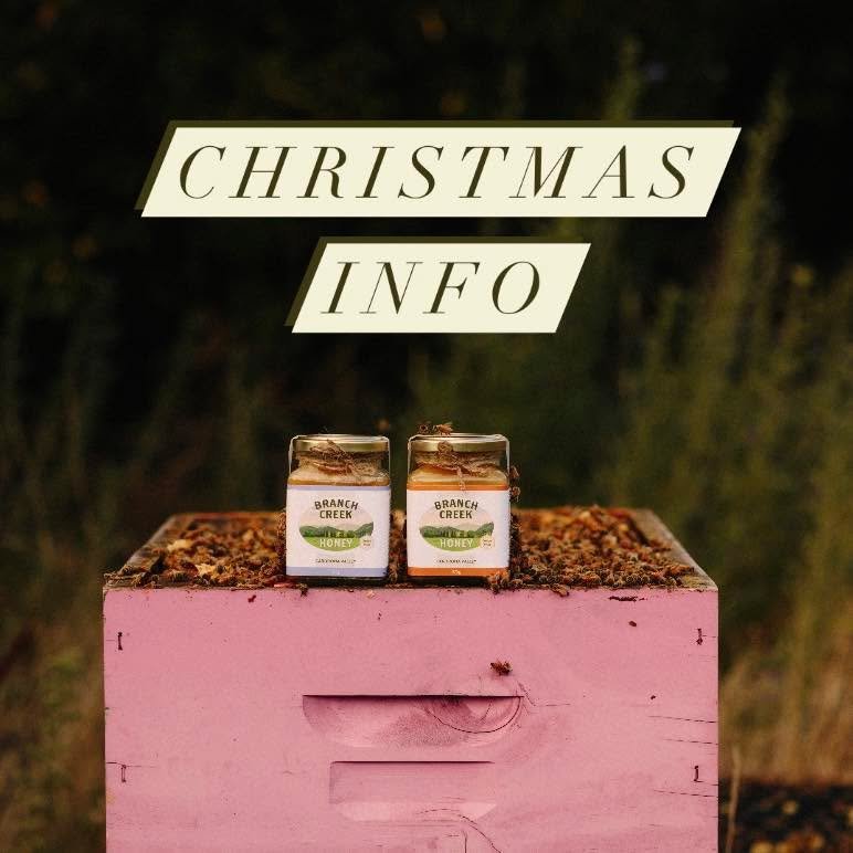 And just like that&hellip; the festive season is here!🎄 If Branch Creek Honey is on your gifting list, we&rsquo;ve got you covered with beautiful gift sets, sweet market deals &amp; free NZ-wide shipping over $100. Scroll for everything you need to 
